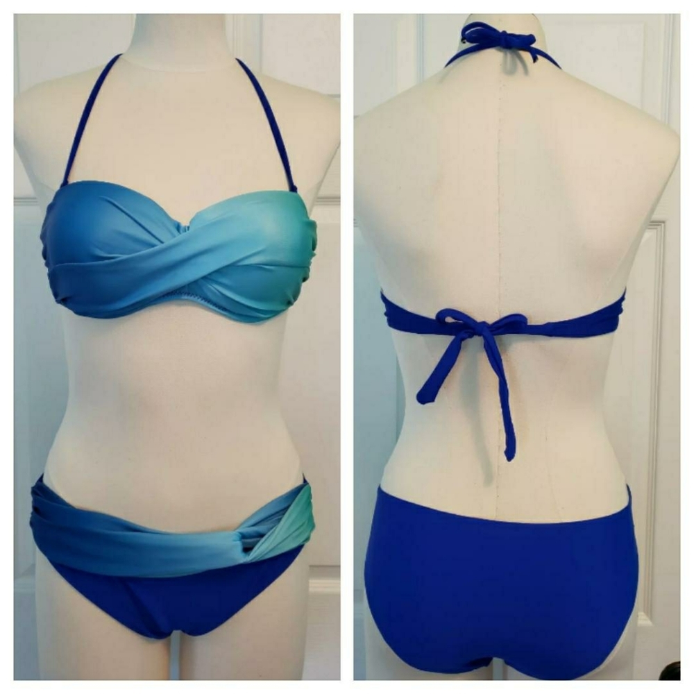 SOLD-Ombre Bikini Swimsuit Size M NWOT - Picture 8 of 9